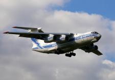 Ilyushin Il-76 Approaching Runway 09 EMA.