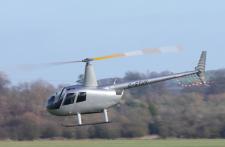 Robinson 44 At Nottingham Airport