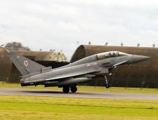 Typhoon # ZJ805 at R.A.F.Coningsby