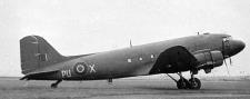 Dakota IV PU-X of 53 Squadron, R.A.F.