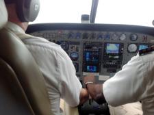 Cessna Caravan-208/A (cockpit view)