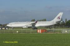 Qatar Amiri Flight A7-HHK At Warton