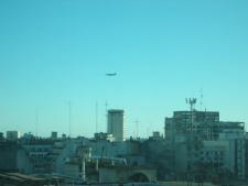 Airliner On Approach To Eze