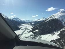 On Approach To St. Moritz