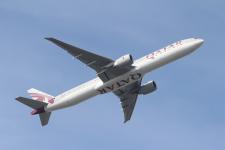 Qatar Airways B777-3DZER, A7-BAC