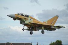 Typhoon # ZK381 @ BAE Warton 17/08/2011.