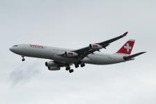 SWISS INTERNATIONAL AIRLINES, HB-JMF A340-313X