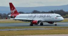 Virgin Atlantic 'little red' A320-214, EI-EZV