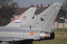 2 X Typhoon @ Warton 02/03/2012.