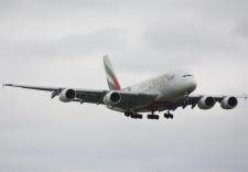 Emirates Airbus A380-861 # A6-EDN @ Manchester 03/09/2011.