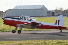 DHC-1 Chipmunk 22 # WK624 @ Blackpool 03/11/2012.