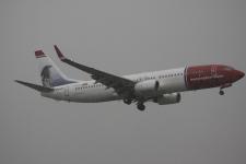 Norwegian B737-8FZ/W # LN-NOV.