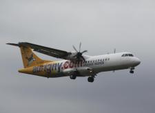 Aurigny ATR 72-212A # G-COBO @ Manchester 06/08/2011.