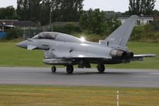 Eurofighter Typhoon # ZJ699 @ BAe Warton 07/07/2015.