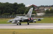 Panavia Tornado GR4 # ZA607 @ Warton 08/07/2014.