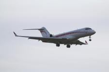 Bombardier BD700 Global Express # 9M-CJG @ Manchester 10/11/2012.