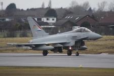 Typhoon FGR4 # ZJ938 @ Warton.