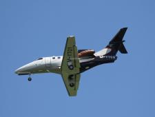 Embraer Phenom 100 # M-YTOY @ Lytham 12/05/2014.