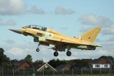 Eurofighter Typhoon T3 # ZK382 @ Warton 12/07/2012.