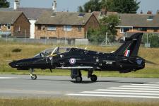 BAE Hawk T2 # ZK016 @ Warton 12/07/2012.