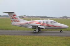 Eclipse 500 # N117EA @ Blackpool 12/08/2012.