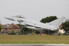 Eurofighter Typhoon FGR4 # ZK355 @ Warton 13/06/2014.