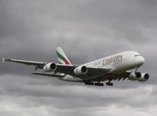 Emirates Airbus A380-861 # A6-EDJ @ Manchester 13/08/2011.