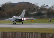 Panavia Tornado GR4 # ZD742 @ BAe Warton 14/01/2015.