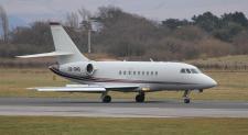 Falcon 2000 # CS-DNQ @ Manchester 14/04/2013.