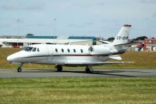 Cessna Citation C560XLS # CS-DXR @ Blackpool 15/07/2012.