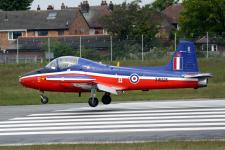 Jet Provost BAC 145 T5A @ Warton 17/05/2012.