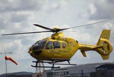 EC135 T2 # G-NWAA @ Blackpool 17/08/2011.