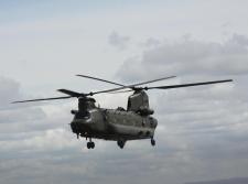 Chinook HC2 # ZD574 @ Blackpool 17/08/2011.