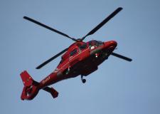 Eurocopter Dauphin ll # G-REDF @ Blackpool 17/11/2011.