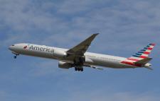 American B777-323ER # N719AN @ LHR 17/08/2013.