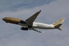 Gulf Air A330-243 # A9C-KA @ LHR 17/08/2013.