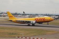 DHL A300B4-622R (F) # D-AEAP @ LHR  18/08/2013.