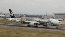 Air New Zealand B777-319ER # ZK-OKP @ LHR 18/08/2013.