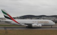 Emirates A380-861 # A6-EEH @ LHR 17/08/2013.