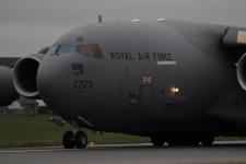 C-17A Globemaster lll # ZZ173 @ Warton.