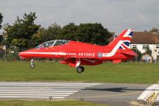 Red Arrows Hawk # XX323 @ BAe Warton19/09/2015.