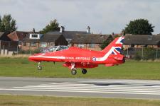 Red Arrows Hawk # XX310 @ BAe Warton 19/09/2015.