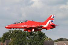 Red Arrows Hawk # XX219 @ BAe Warton 19/09/2015.