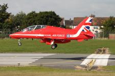 Red Arrows Hawk # XX227 @ BAe Warton 19/09/2015.