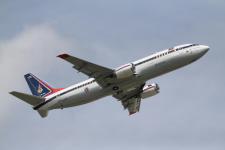 Royal Thai Air Force B737-4Z6 # HS-CMV @ LBA 20/06/2012.