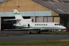 Falcon 50EX # N26WP @ Blackpool 22/09/2015.