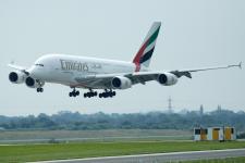 Emirates A380-861 # A6-EDQ @ Manchester 26/07/2012.