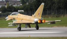 Eurofighter Typhoon # ZK092 @ Warton 26/07/2013.