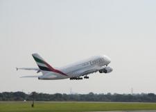 Emirates A380-861 # A6-EDL @ Manchester 01/09/2010.