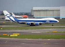 B747-46ERF # VP-BIG @ Schiphol 16/05/2011.